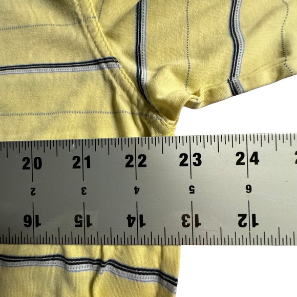 Nike Golf Mickey Mouse yellow striped polo size L‎ - Picture 6 of 10